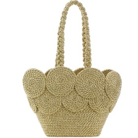 Resim Chacha Basket with Satin Rope 