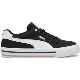Resim Puma Court Classic Vulc Fs Siyah Sneaker Ayakkabı 39635303 Siyah 