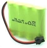 Resim Tnl 4.8V 1100Mah Siyah Soketli Oyuncak Araba Pili 