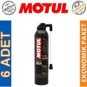 Resim Motul P3 Tyre Repair Sprey 300 Ml Lastik Tamir Kiti 6 Adet 