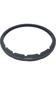 Resim İcanpares Essenso Uyumlu Düdüklü Tencere Lastik Kapak Conta Lastiği 23 cm Tek Taraflı 