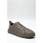Resim Mammamia D25YA-145 Gri Kadın Sneaker Deri Tam Ortopedik Casual Günlük Kadın Ayakkabı 
