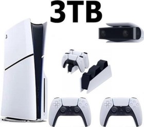 Resim Sony Playstation 5 Slim Cd Edition 3TB +2.Dualsense Kol + Kamera+ Şarj istasyonu 