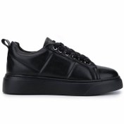 Resim Tamer Tanca Kadın Vegan Siyah Sneakers & Spor Ayakkabı 1009 117 BN AYK Y25 SIYAH CILT 