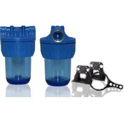 Resim Daire Bina Girişi Tek Aşama 5 Inch Yumuşatma Su Arıtma Sistemi I 