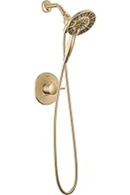 Resim SanalAMCA Store Faucet Albion 14 Serisi Tek Kulplu Duş Bataryası, Altın Duş Seti 4 Ayar In2Ition 2'Si 1 Arada Çift E 