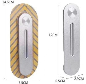Resim AktarMobile Monitör & Laptop Için Mıknatıslı Telefon Tutucu - Katlanabilir - Alüminyum Alaşım 