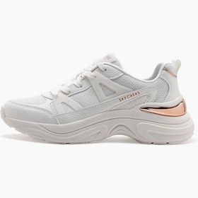 Resim Skechers Kadın Hazel Ayakkabı 177576 WHT Beyaz 