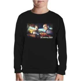Resim Lord Tshirt Breaking Bad - In The Car Siyah Çocuk Sweatshirt 