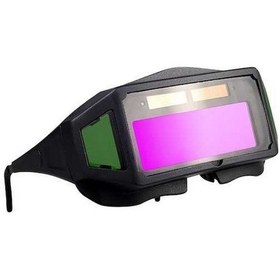 Resim Pazly Automatik Kararan Güneş Enerjili Kaynak Gözlüğü, Koruyucu Siyah Black 