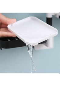 Resim Hobibahçem Çoklu Sabun Tutucu Fonksiyonel Banyo Sabunluk Çok Renkli 