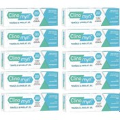 Resim Clinomyn Fresh Temizle & Parlat Jel Diş Macunu 10 x 75 ML 
