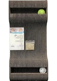 Resim Karton Kedi Tırmalama Tahtası - 21 X 44 X 9,5 Cm 