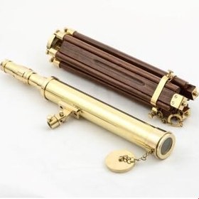 Resim Pirinç Ayaklı Teleskop 