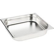 Resim Natsan Paslanmaz Çelik Gastronom/gastronorm Küvet Gn 2/3-65 (35,4 X 32,5 X 6,5 CM) 