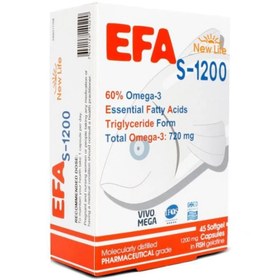 Resim NEW LİFE S-1200 Omega 3 Takviye Edici Gıda 45 Kapsül 