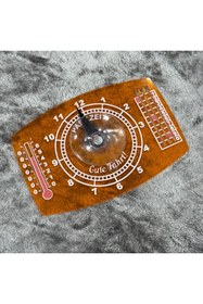 Resim Korkmaz Oto Market & Aksesuar Etiketçilere Dikdörtgen Park Saati Turuncu 