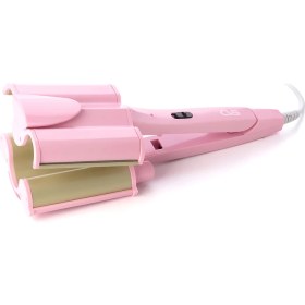 Resim CVS Pembe Saç Maşası Dalga Şekillendirme İçin Ergonomik Tasarım 230°C Isı Kapasitesi 