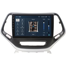 Resim Celali Tuning Jeep Cherokee 2004-2005 Android 12 Carplay Navigasyon Multimedya - 2gb Ram 32gb Hdd 