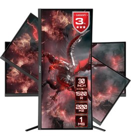 Resim MSI Optix MAG301CR2 29.5” 1ms 200Hz FreeSync Premium VA WFHD Curved Gaming (Oyuncu) Monitör 
