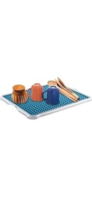 Resim Pratik Lavabo Tezgah Üstü Bulaşık Kurutmalığı Süzmatik 22X40 cm 