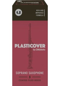 Resim D'addario Rrp05ssx150 Plasticover Soprano Saksafon Kamışı No: 1.5 Profesyonel - 5'li Paket Pop Ve Rock İçin Parlak Ton Ve Uzun Ömürlü Yapı 