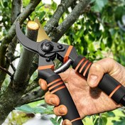 Resim 8.5 İnç Profesyonel Titanyum Alaşım Budama Makası (T13) - Ultra Keskin, Paslanmaya Dayanıklı ve Dayanıklı Yüksek Kaliteli Bahçe Makasları Siyah Tutacaklarla Verimli Dal Kesimi İçin - Ağır Hizmet Tipi Bahçe Aracı, Bahçe Budama Makası 