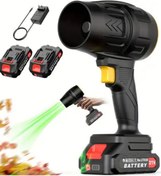Resim Spech Power Turbo Jet Fan 18000Rpm 2x Akülü Taşıma Çantalı Hava Yaprak Toz Su Üfleme Makinesi 