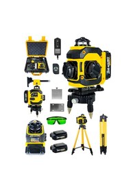 Resim Dragro Pro 16 Köşe Yeşil Lazer Hizalama Terazi 360 Mıknatıslı Çantalı Otomatik Hizalama Metre 