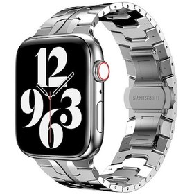 Resim Talazan Watch 7 45mm Uyumlu Krd-63 Metal Kordon-gümüş 