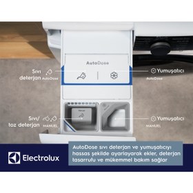 Resim Electrolux EW6F3411ACT 600 Serisi Sensicare 10 KG 1400 Devir Autodose Wi-Fi Çamaşır Makinesi 