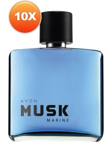 Resim Avon Musk Marine Erkek Parfüm Edt 75 ml 10'lu Set 5050000104883 