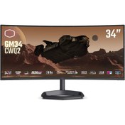 Resim Cooler Master 34" Gm34-cwq2 Argb 0.5ms 180hz Freesync Premium Va Uwqhd Cored Gaming Monitör 