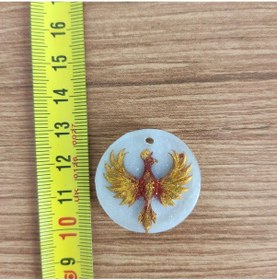 Resim El Yapımı 3d Baskı Anka Kuşu Heykeli 563 Krem 