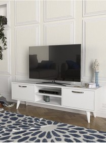 Resim Dorpek Dale Tv Sehpası Beyaz 