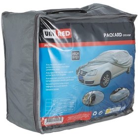 Resim Unired Unisex Oto Kılıfı Unired Packard Oto Kılıfı, Gri, Large, 380181 