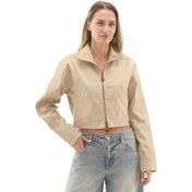 Resim adidas Fb Crop Tt Kadın Ceket Krem 