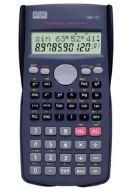 Resim Kraf Hm110 Bilimsel Fonksiyonlu 10+2 Hane Hesap Makinesi 5 Adet Siyah 