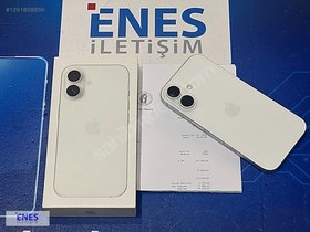 Resim Apple iPhone 16 İkinci El TR | 128 GB | Beyaz 