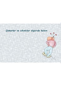 Resim Dışarıda Kalsın Kapı Önü Paspas Lovebug-t 