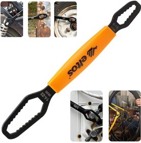 Resim Eltos Çift Ağızlı Evrensel Kendinden Sıkma Çok Amaçlı Çelik İngiliz Torx Anahtar 