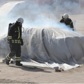 Resim VLITEX Elektrikli Araç Yangın Battaniyesi PREMIUM 