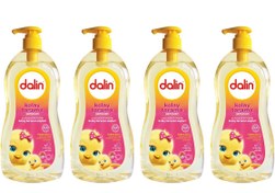 Resim Dalin Badem Yağlı Kolay Tarama Şampuanı 700 ml x 4 Adet 