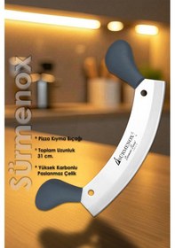 Resim Sürmene Gri Serisi Mutfak Bıçak Seti Et Kıyma Sebze Salata Börek Pizza Bıçağı Hds-119 Gri 