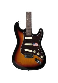 Resim Sx Sst/ash/r/3ts Ash Wood Elektro Gitar 3 Tone Sunburst 