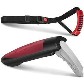 Resim Dashanshop Red Renkli Easylife Yardım Tutamacı Yaşlılar Ve Engelliler İçin Araç Kapısı Destek Kolu 