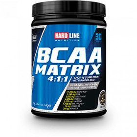 Resim Hardline BCAA Matrix 630 GR Tropikal Aromalı 