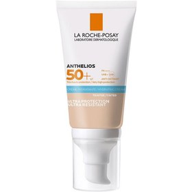 Resim La Roche Posay Anthelios Uvmune Fluid 50+ Faktör Nemlendirici Hassas Ciltler İçin Renkli Güneş Koruyucu Krem 50 ml 