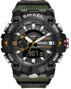 Resim SMAEL 8040 Dijital Analog Spor Askeri Erkek Kol Saati 