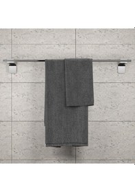 Resim Ahlez Premium Uzun Havluluk 47 Cm Krom 